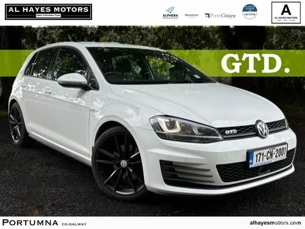 Volkswagen Golf Hatchback, Diesel, 2017, White