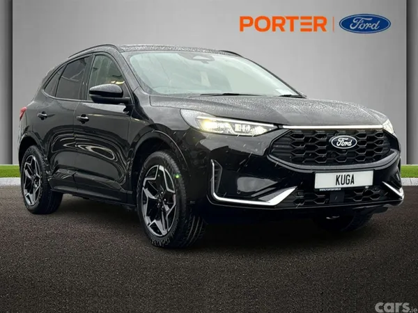 Ford Kuga SUV, Petrol Plug-in Hybrid, 2026, Black