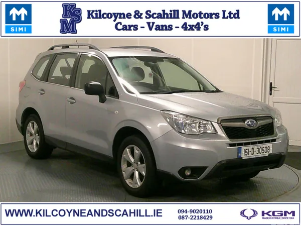 Subaru Forester SUV, Diesel, 2015, Silver