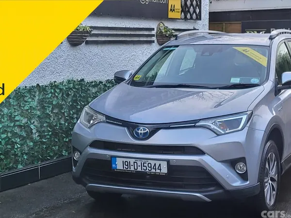 Toyota RAV4 SUV, Petrol Hybrid, 2019, Grey