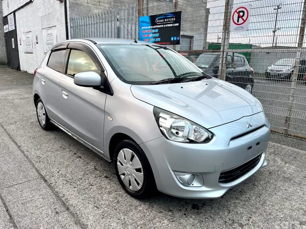 Mitsubishi Mirage Hatchback, Petrol, 2014, Silver