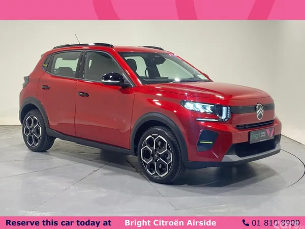 Citroen C3 Hatchback, Electric, 2026, Red