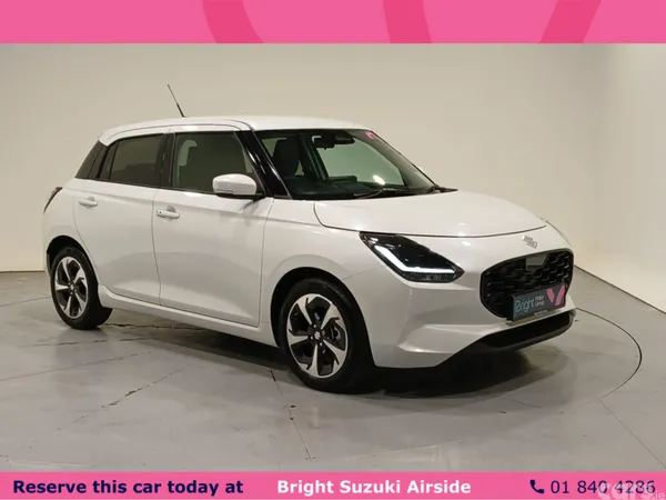 Suzuki Swift Hatchback, Petrol Hybrid, 2027, White