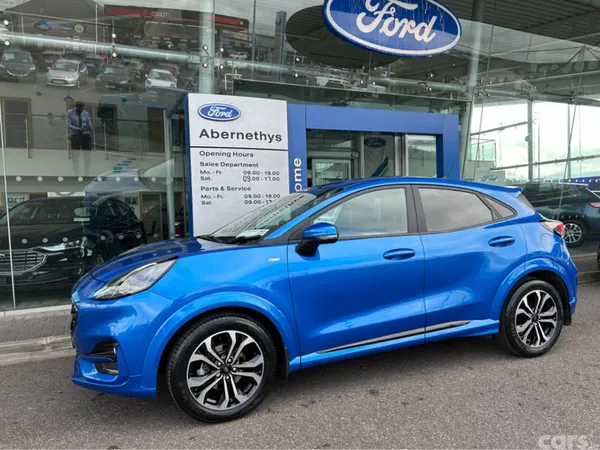 Ford Puma MPV, Petrol Hybrid, 2021, Blue