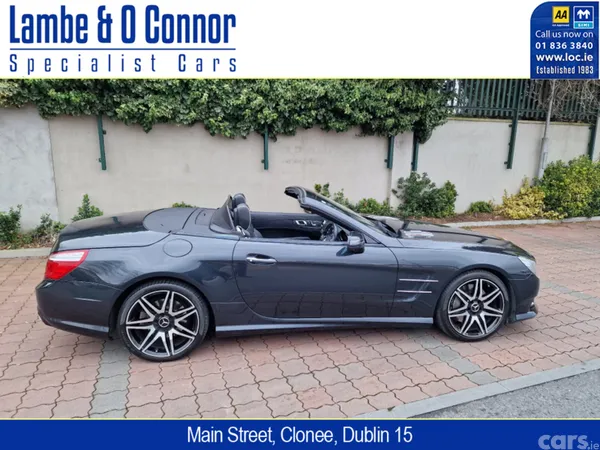 Mercedes-Benz SL-Class Convertible, Petrol, 2014, Black