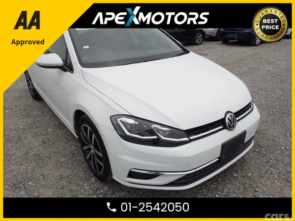 Volkswagen Golf Hatchback, Petrol, 2018, White