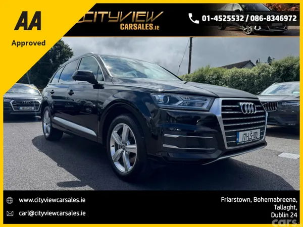 Audi Q7 Estate, Diesel, 2017, Black