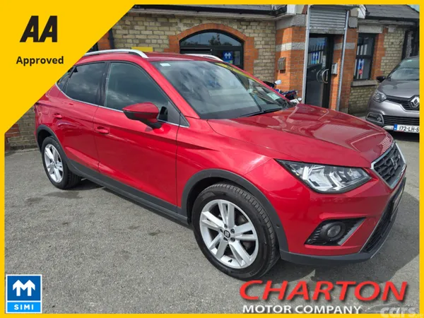 SEAT Arona Hatchback, Petrol, 2019, Red