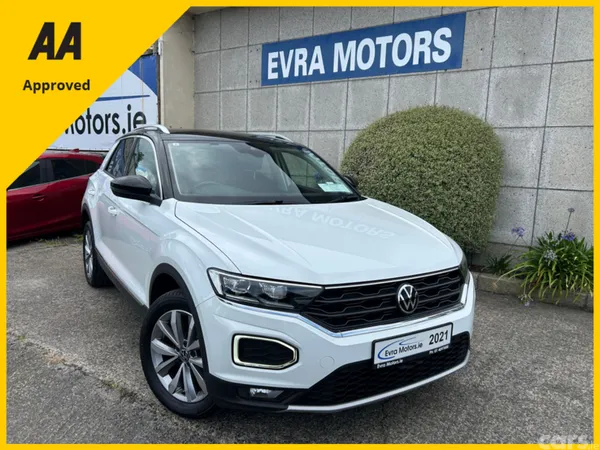 Volkswagen T-Roc SUV, Diesel, 2021, White