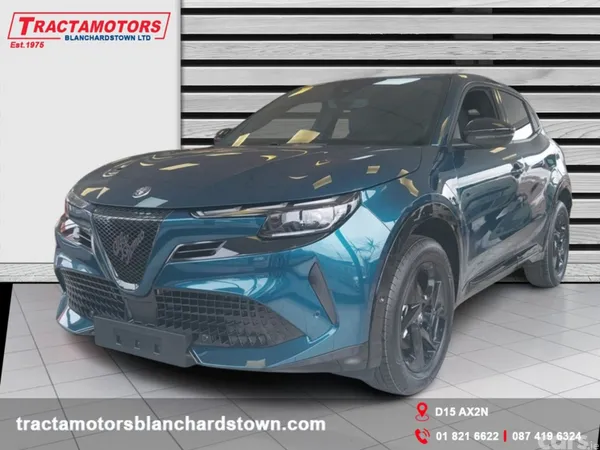 Alfa Romeo Junior Hatchback, Petrol Hybrid, 2026, Blue