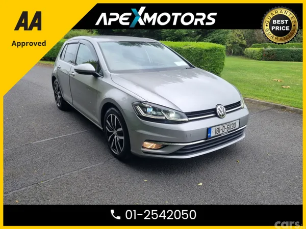 Volkswagen Golf Hatchback, Petrol, 2018, Silver