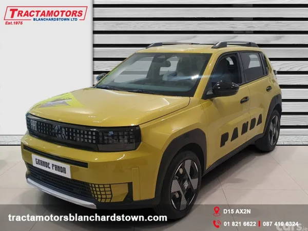 Fiat Grande Panda Hatchback, Electric, 2027, Yellow