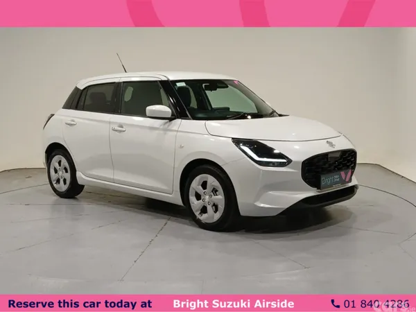 Suzuki Swift Hatchback, Petrol Hybrid, 2027, White