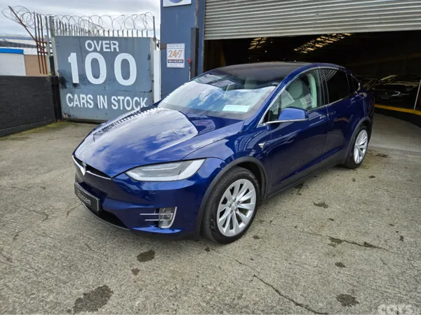 Tesla Model X MPV, Electric, 2019, Blue