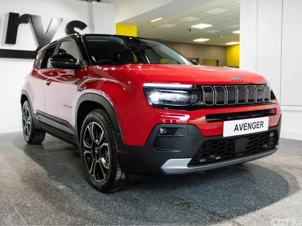 Jeep Avenger SUV, Electric, 2026, Red