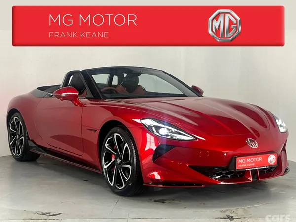 MG Cyberster Convertible, Electric, 2026, Red