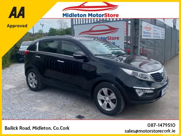 Kia Sportage SUV, Diesel, 2011, Black
