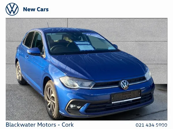 Volkswagen Polo Hatchback, Petrol, 2027, Blue