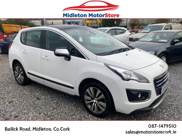 Peugeot 3008 MPV, Diesel, 2016, White