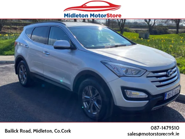 Hyundai Santa Fe Estate, Diesel, 2015, Silver