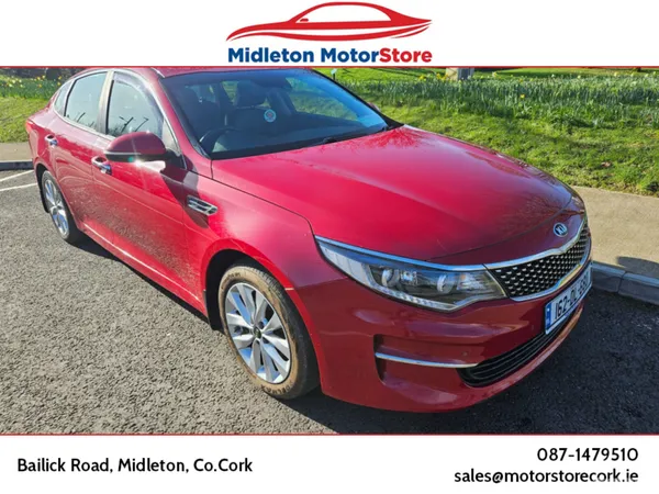 Kia Optima Saloon, Diesel, 2016, Red