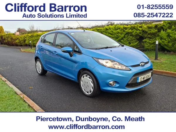 Ford Fiesta Hatchback, Petrol, 2012, Blue