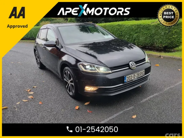 Volkswagen Golf Hatchback, Diesel, 2020, Black