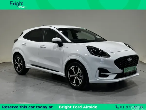Ford Puma MPV, Petrol Hybrid, 2025, White