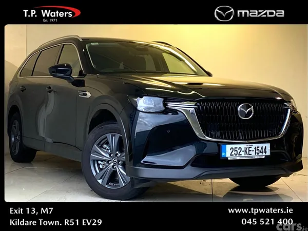 Mazda CX-80 MPV, Petrol Plug-in Hybrid, 2025, Black