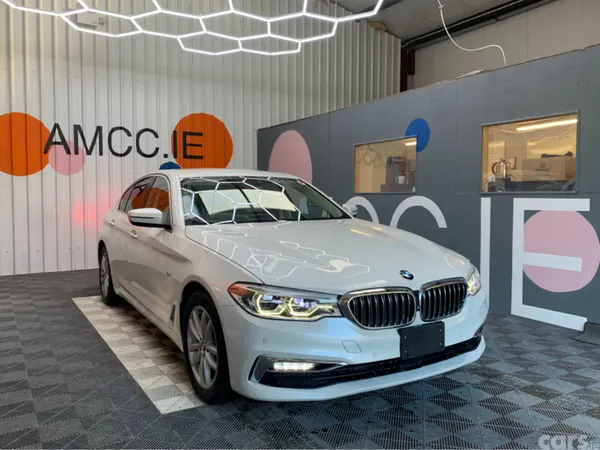 BMW 5-Series Saloon, Diesel, 2017, White