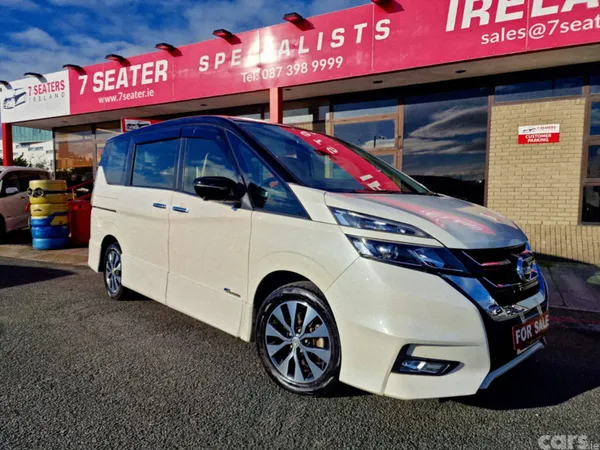 Nissan Serena MPV, Petrol Hybrid, 2019, White