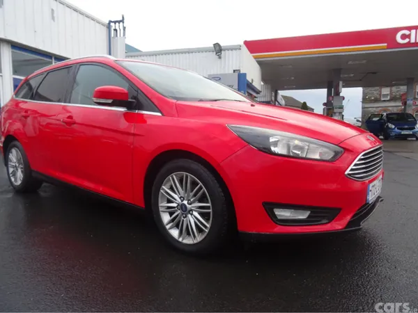 Ford Focus Estate, Diesel, 2017, Red