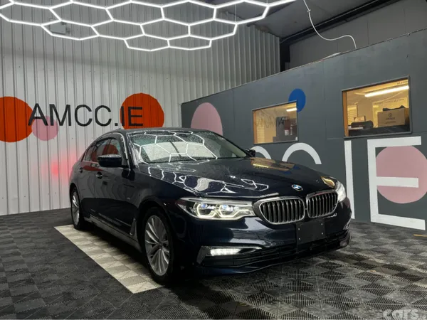 BMW 5-Series Saloon, Diesel, 2017, Blue