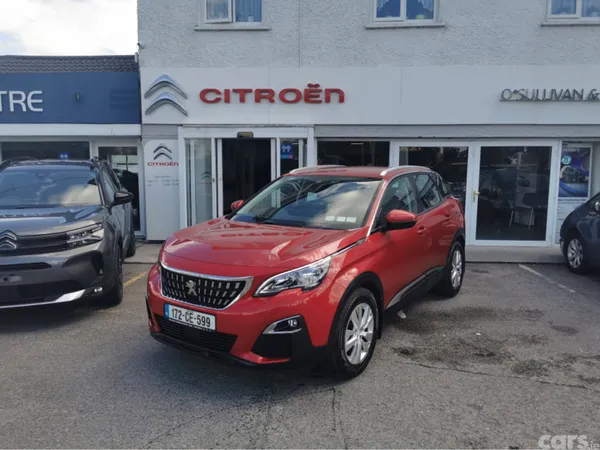 Peugeot 3008 Hatchback, Diesel, 2017, Red