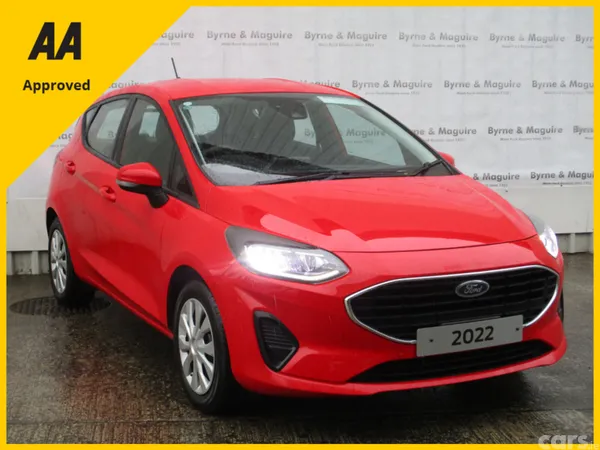 Ford Fiesta Hatchback, Petrol, 2022, Red
