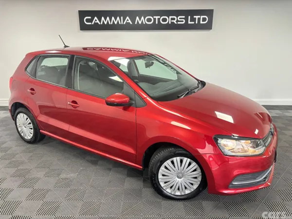 Volkswagen Polo Hatchback, Petrol, 2016, Red