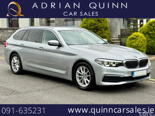 BMW 5-Series Estate, Diesel, 2019, Silver