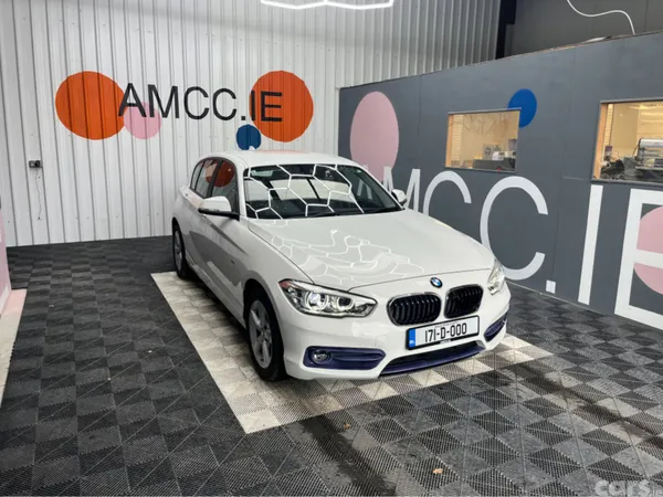 BMW 1-Series Hatchback, Diesel, 2017, White