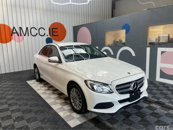 Mercedes-Benz C-Class Saloon, Petrol, 2017, White