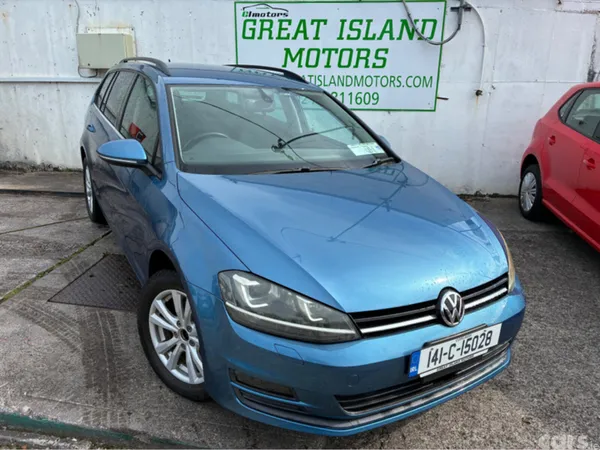 Volkswagen Golf Estate, Petrol, 2014, Blue
