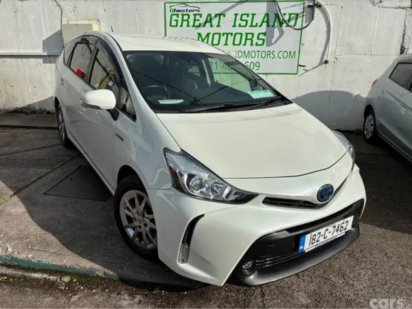 Toyota Prius Estate, Petrol Hybrid, 2018, White