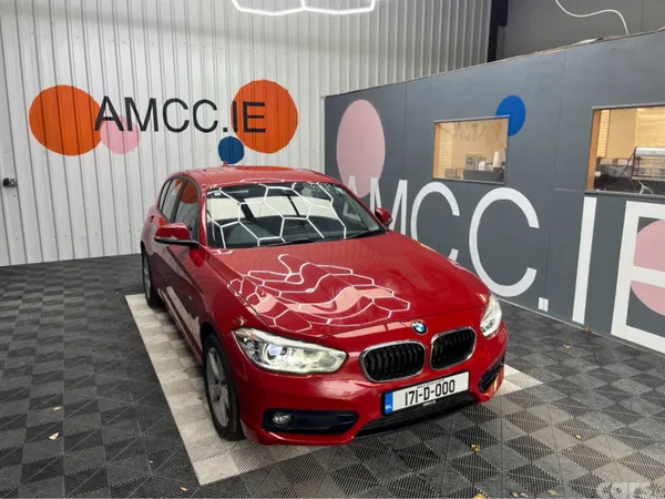 BMW 1-Series Hatchback, Diesel, 2017, Red