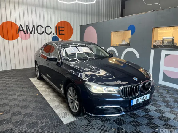 BMW 7-Series Saloon, Petrol Hybrid, 2018, Blue