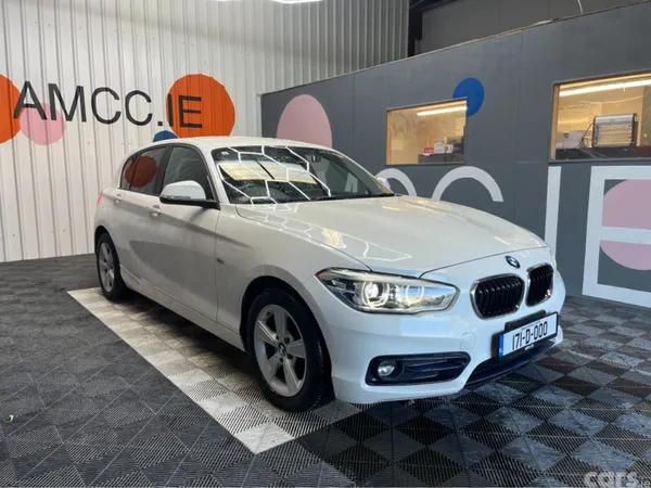 BMW 1-Series Hatchback, Diesel, 2017, White