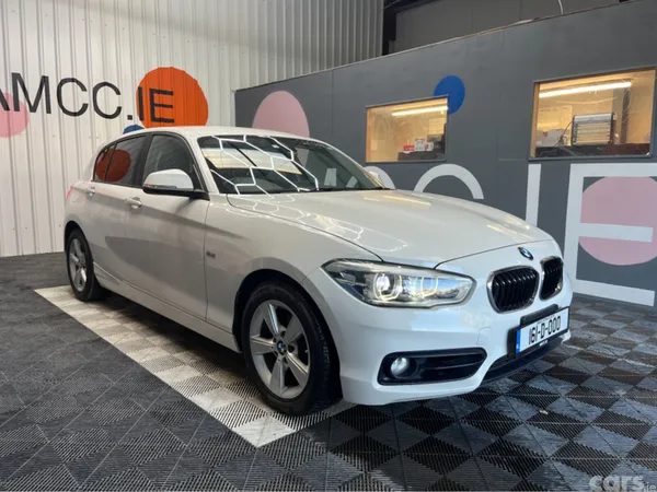 BMW 1-Series Hatchback, Diesel, 2016, White