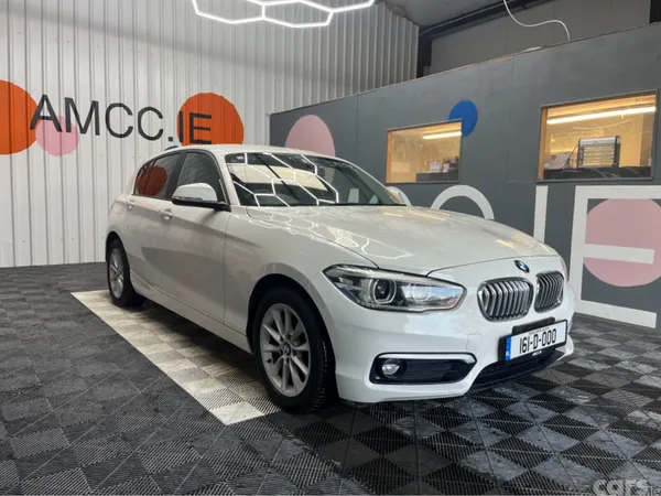 BMW 1-Series Hatchback, Diesel, 2016, White
