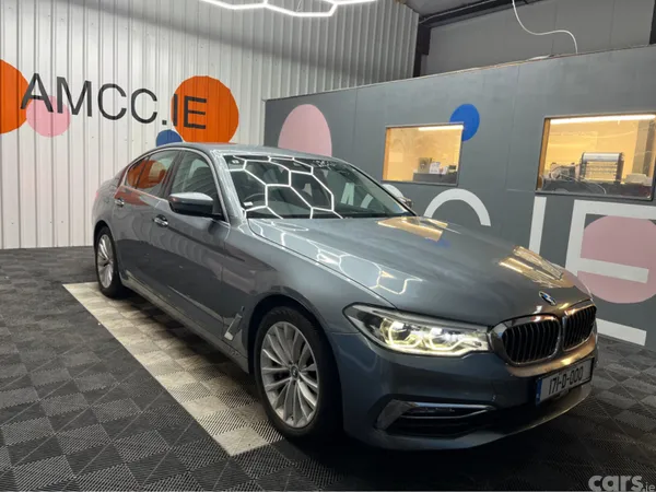 BMW 5-Series Saloon, Petrol Plug-in Hybrid, 2017, Grey