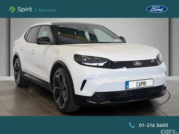 Ford Capri SUV, Electric, 2027, White