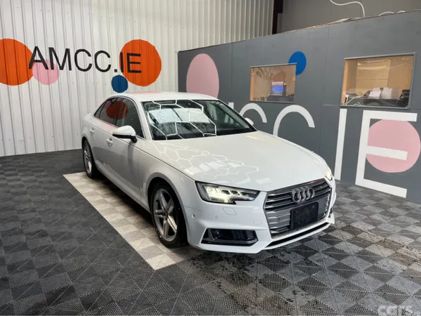 Audi A4 Saloon, Petrol, 2019, White