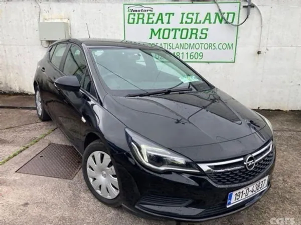 Opel Astra Hatchback, Petrol, 2019, Black